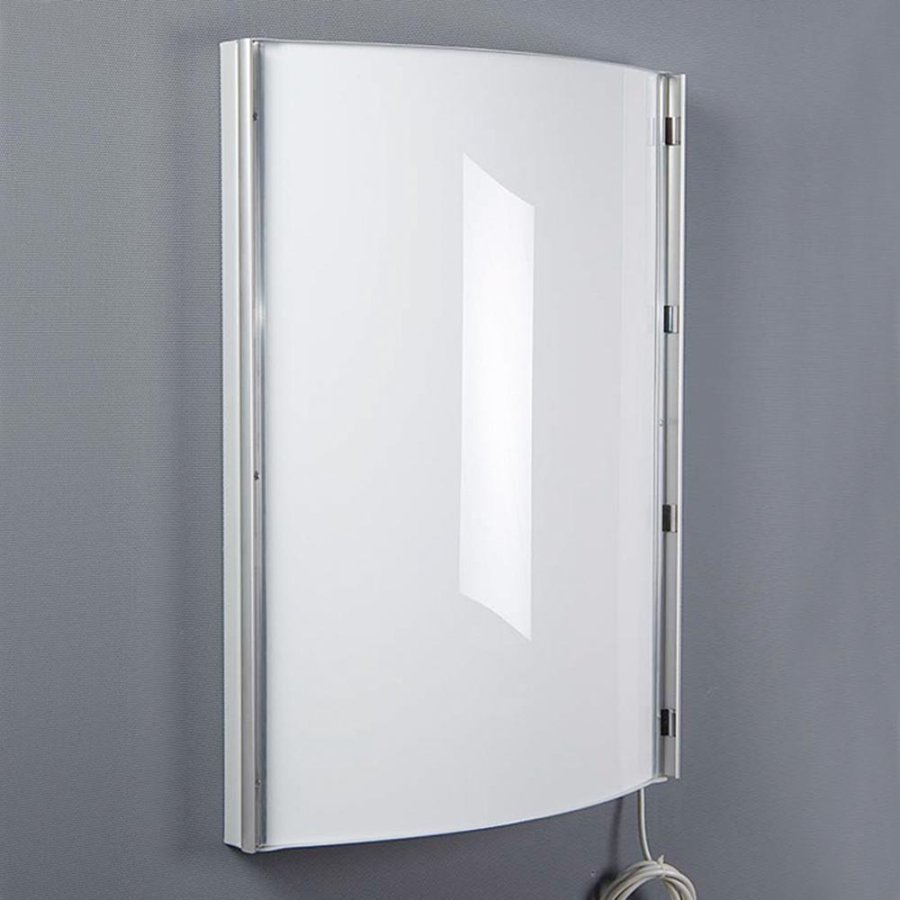 LED CONVEX LIGHTBOX 50x70cm alu