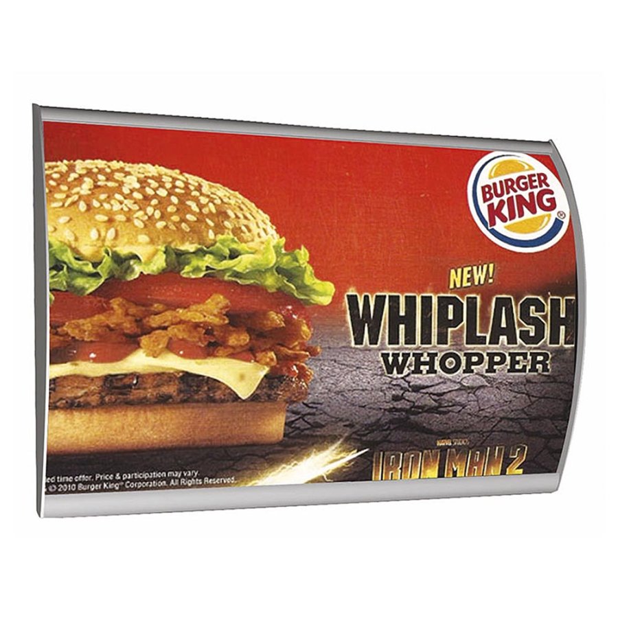 LED CONVEX LIGHTBOX 50x70cm alu