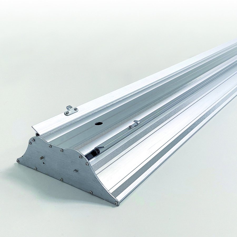 Mega Roll-up, double sided, 238 cm, alu