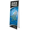 Quick Banner Stand, double sided, 60 cm #1
