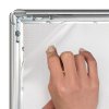 Hanging Snap Frame, double sided, 25 mm, 70 x 100, alu/silver #2