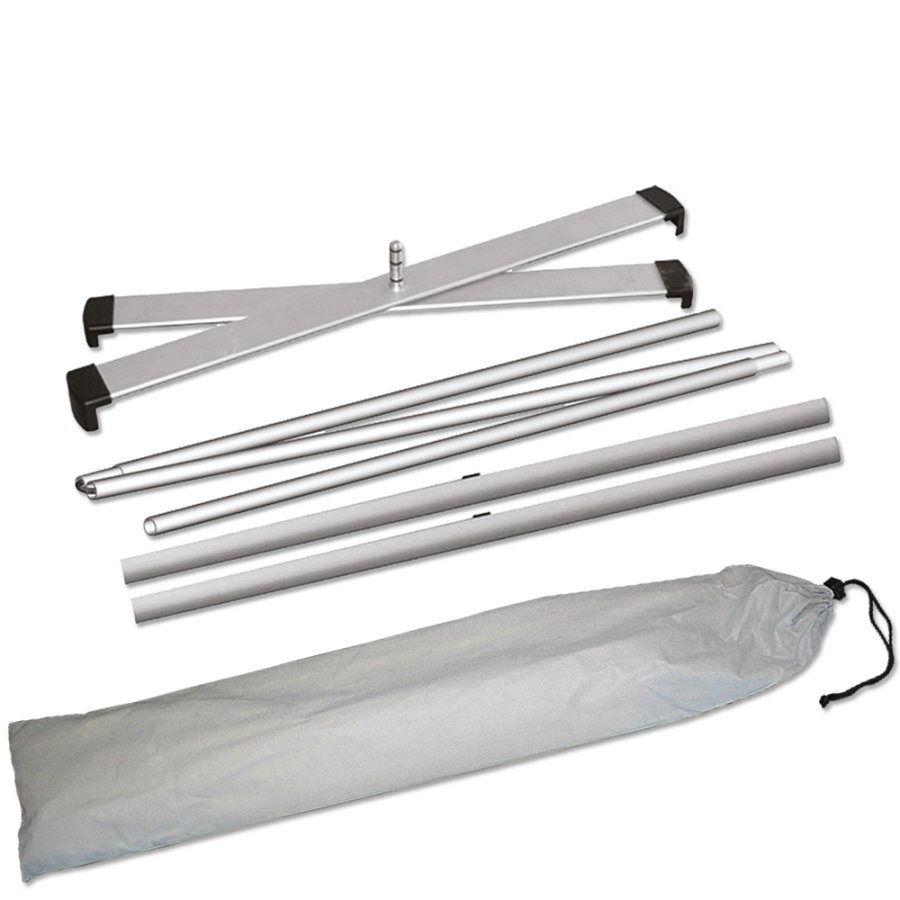 Cross Banner Stand, single sided, 80 cm