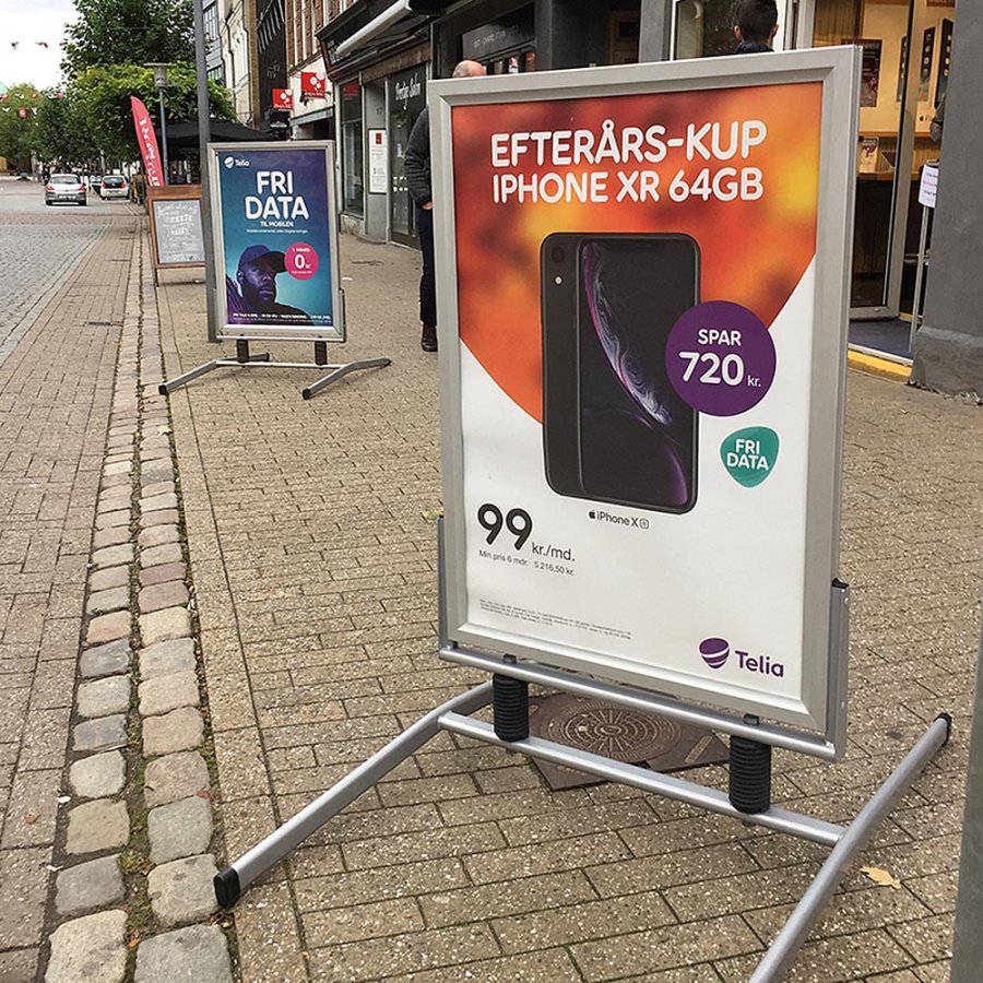 Wind-Line Basic Pavement Board, silver, 50 x 70 cm