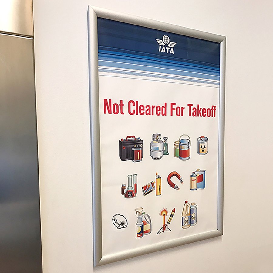 Alu snap frame 25 mm, A3, silver