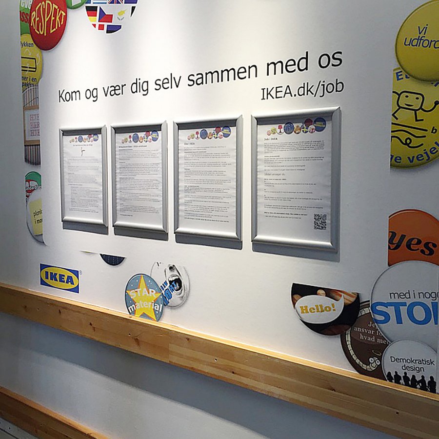 Alu snap frame 25 mm, A2, silver