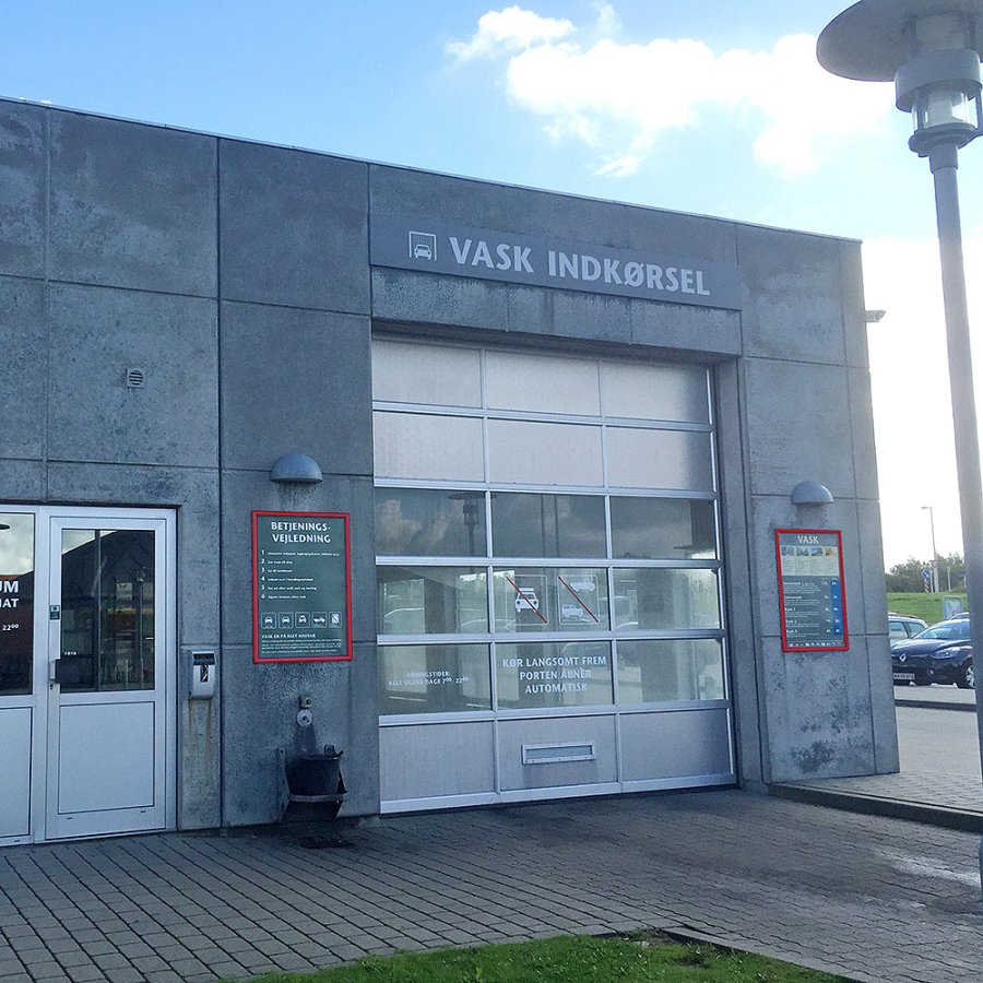 Alu snap frame, 32 mm, 70 x 100, red