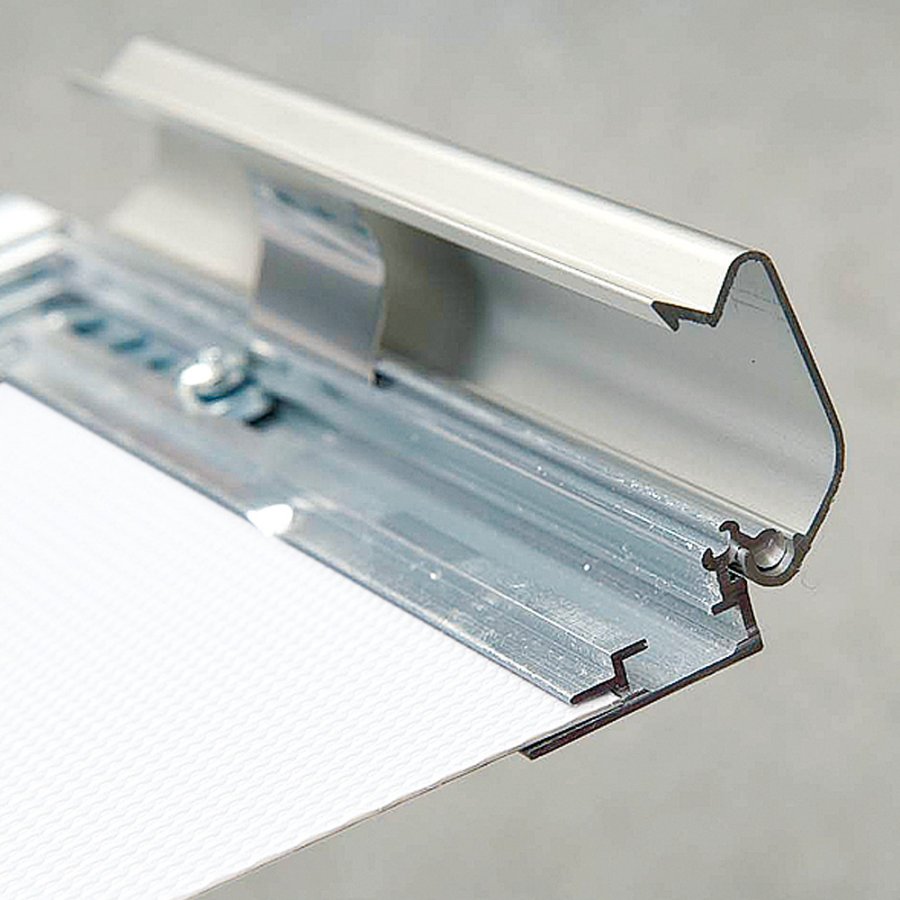 Alu snap frame, 32 mm, 50 x 70, silver