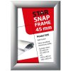 Alu snap frame, 45 mm, 100 x 200, silver #8
