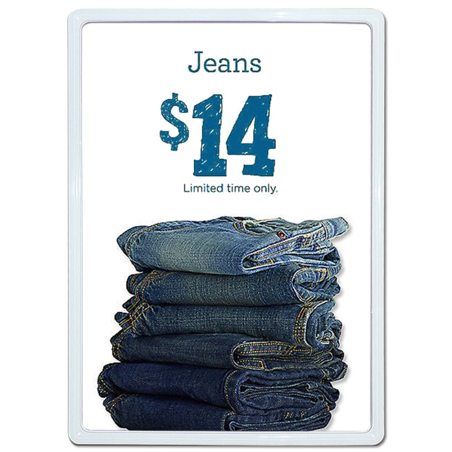 FLEX PLASTIC FRAME A4 white