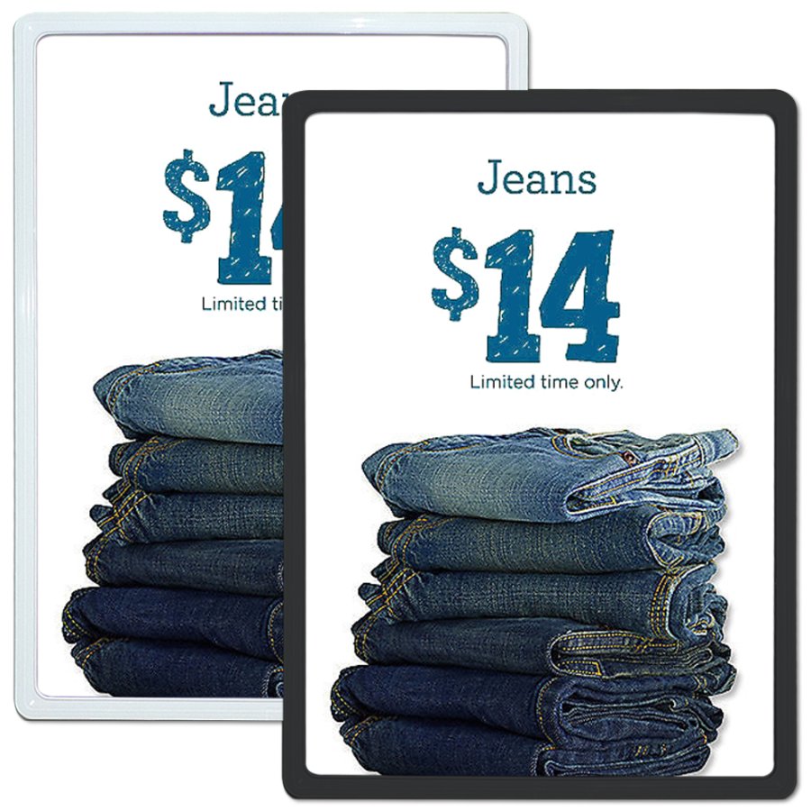 FLEX PLASTIC FRAME A4 white