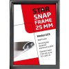 ALU SNAP FRAME 25mm (M) 70x100cm RAL7012 #7
