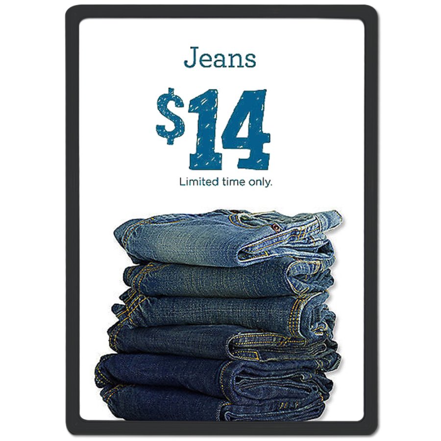 FLEX PLASTIC FRAME A4 - black