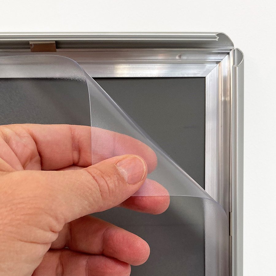 Alu snap frame 15 mm, A3, silver