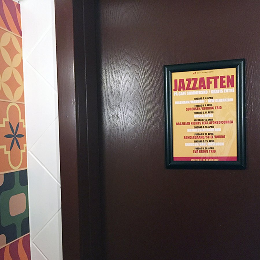 Alu snap frame 25 mm, A4, black