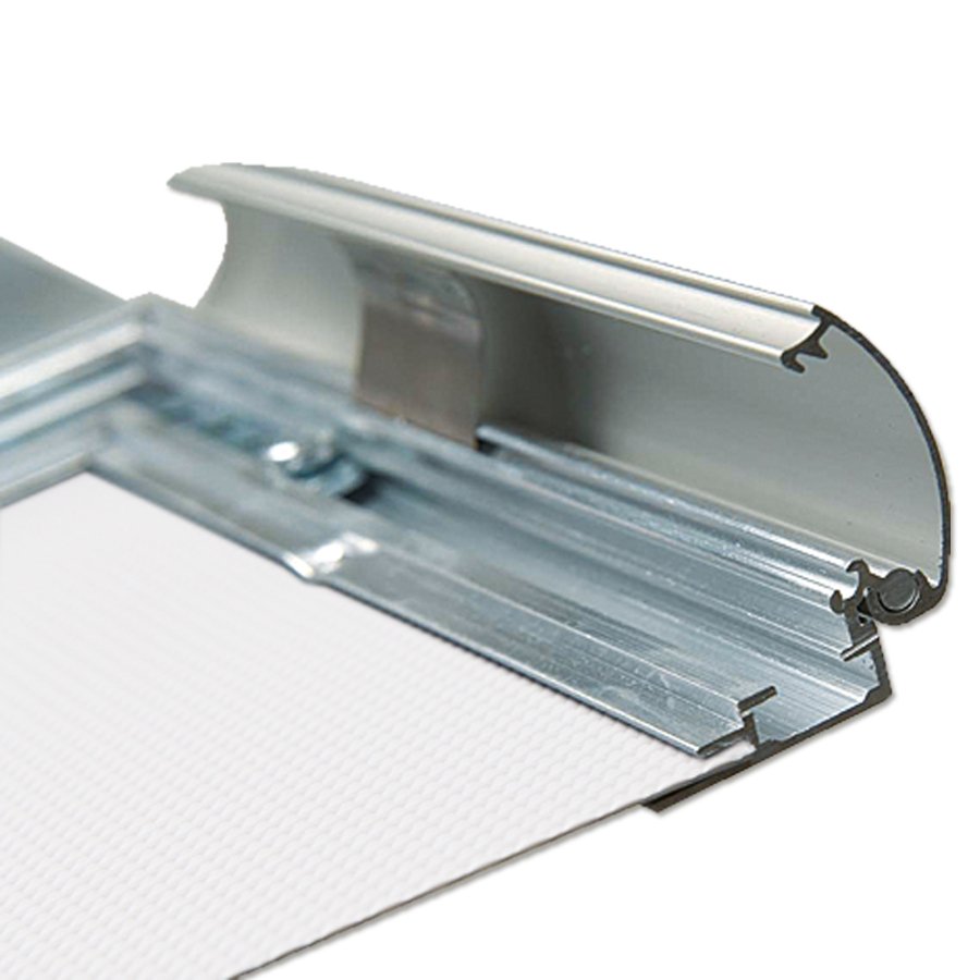 Alu snap frame, 30 mm, 70 x 100, silver