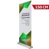 Deluxe Roll-up, single sided, 150 cm, alu #1