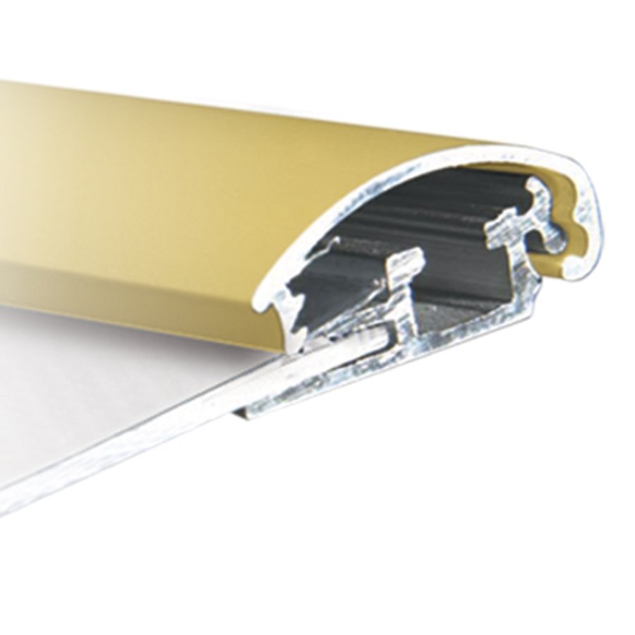 Alu snap frame 25 mm, 70 x 100, matt gold