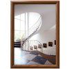 Alu snap frame, 25 mm, 50 x 70, wooden finish #1
