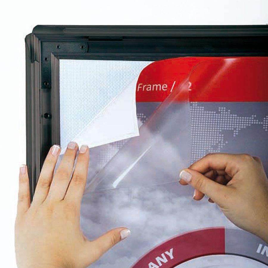 Antique snap frame, 40 mm, A3, black