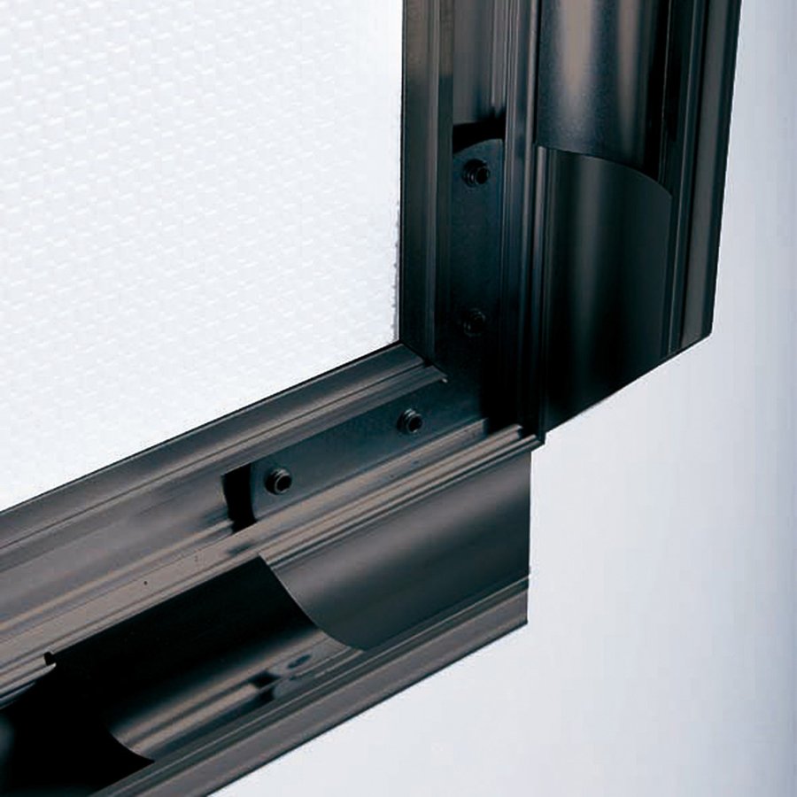 Antique snap frame, 40 mm, 50 x 70, black