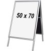 Alu-Line Budget Pavement Sign, silver, 50 x 70 cm #2