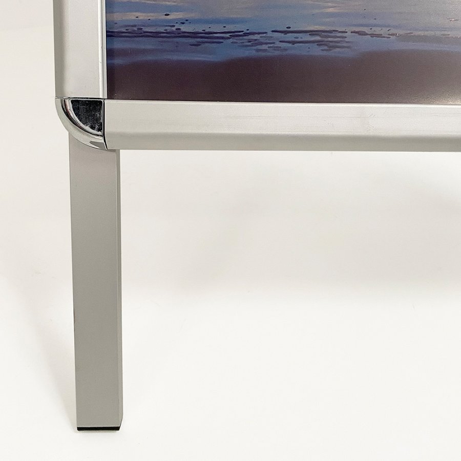 Alu-Line Rondo Pavement Board, silver, A1