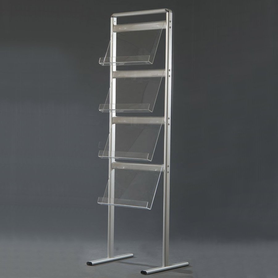 Info-Line Brochurestand, 8 x A4 single sided