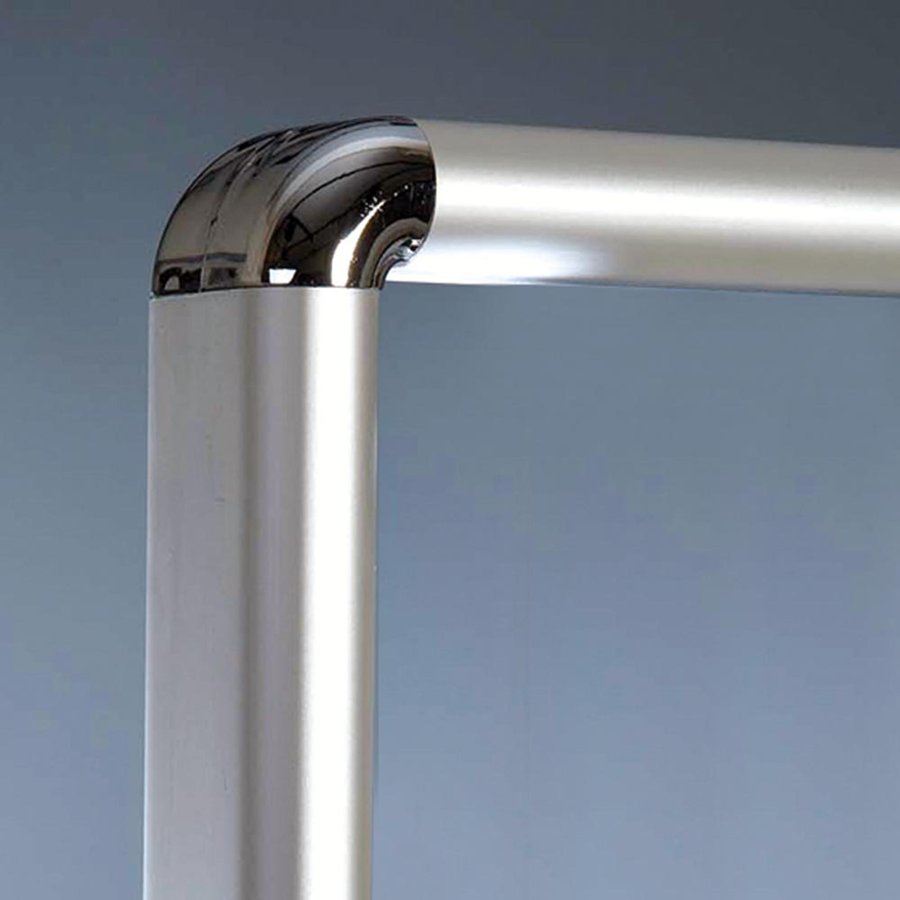 INFO-LINE brochurestand midi double 16xA4 ALU