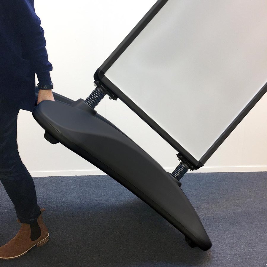 Wind-Sign Waterbase Basic Pavement Board, black, 50 x 70 cm