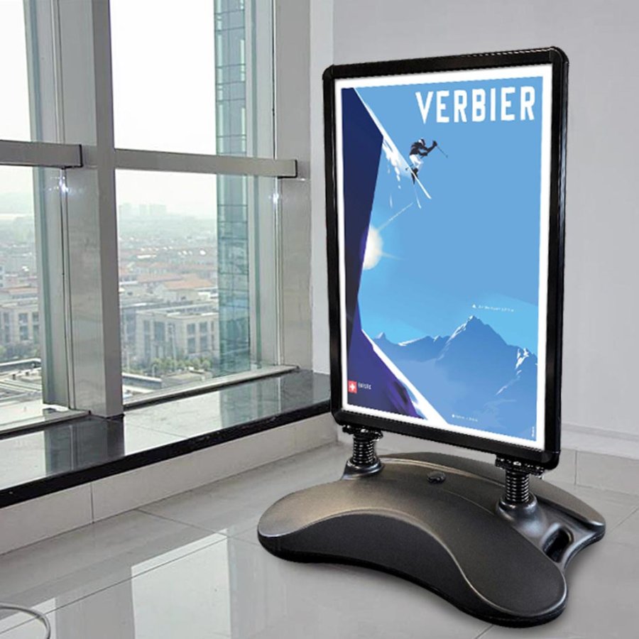 Wind-Sign Waterbase Basic Pavement Board, black, A1