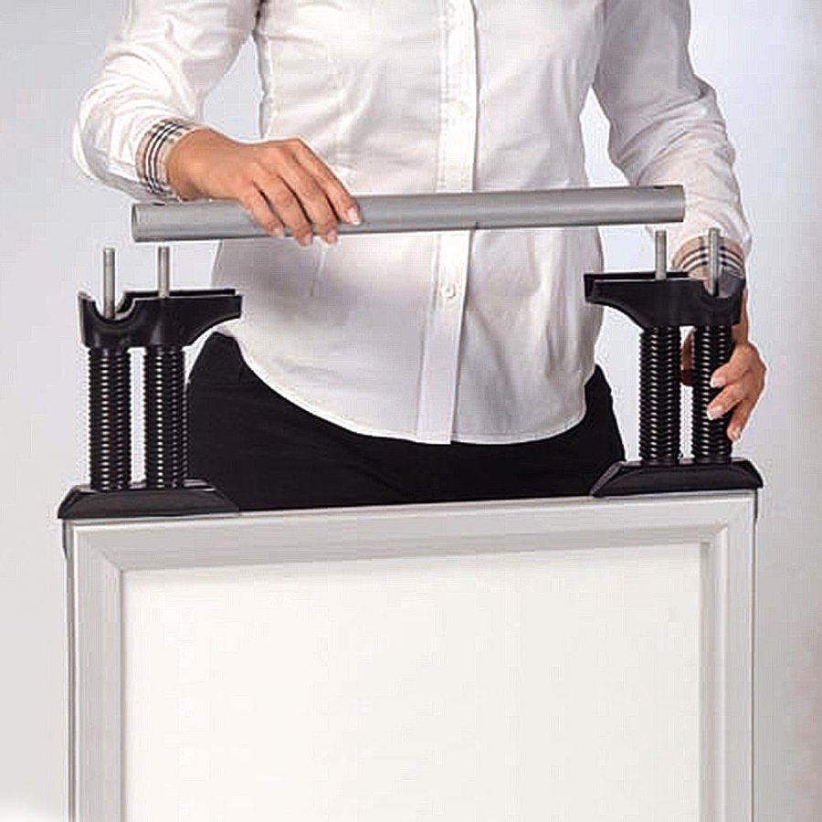 Wind-Line Budget Pavement Board, silver, 50 x 70 cm