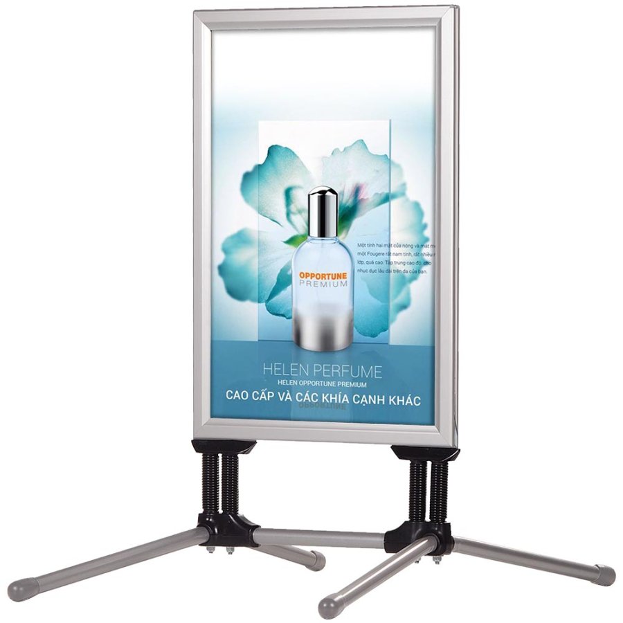 Wind-Line Budget Pavement Board, alu/silver, 70 x 100 cm