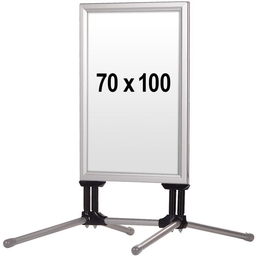Wind-Line Budget Pavement Board, alu/silver, 70 x 100 cm