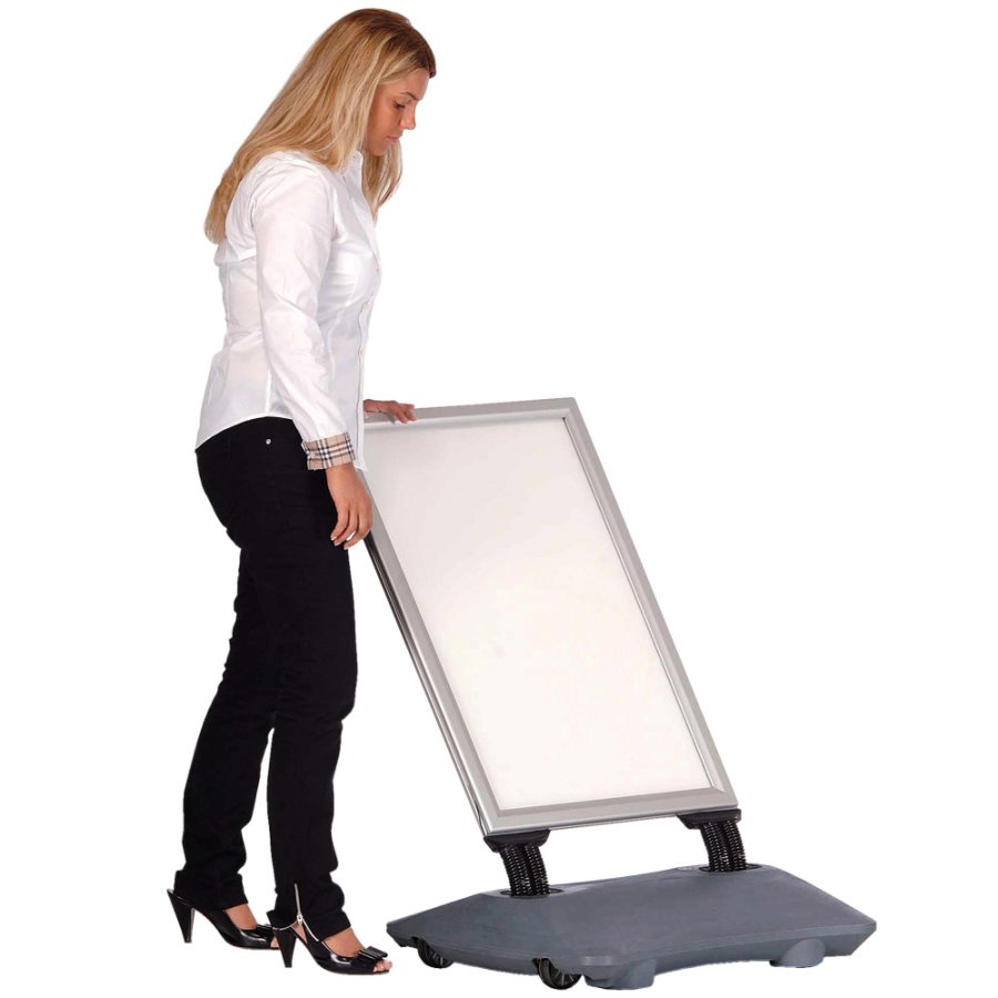 Wind-Sign Waterbase Budget Pavement Board, grey, 50 x 70 cm