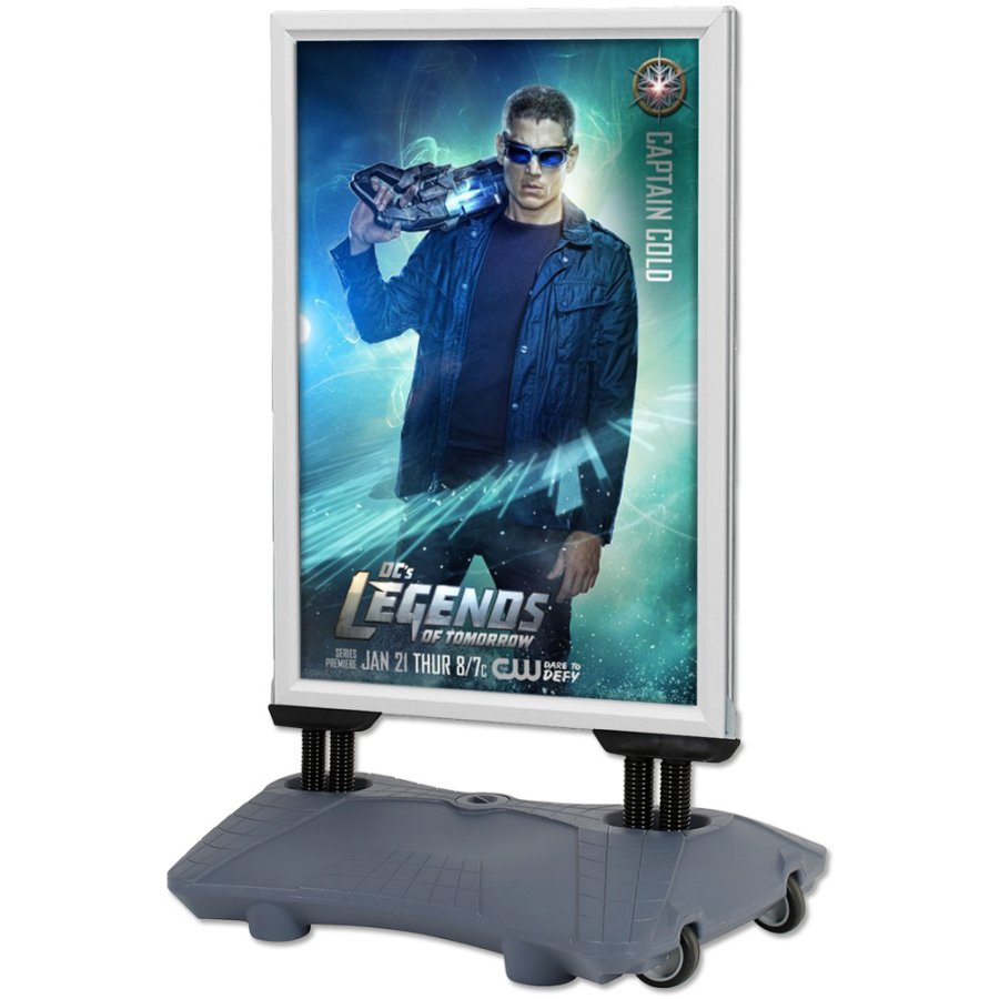 Wind-Sign Waterbase Budget, alu/grey, 40 mm, A0