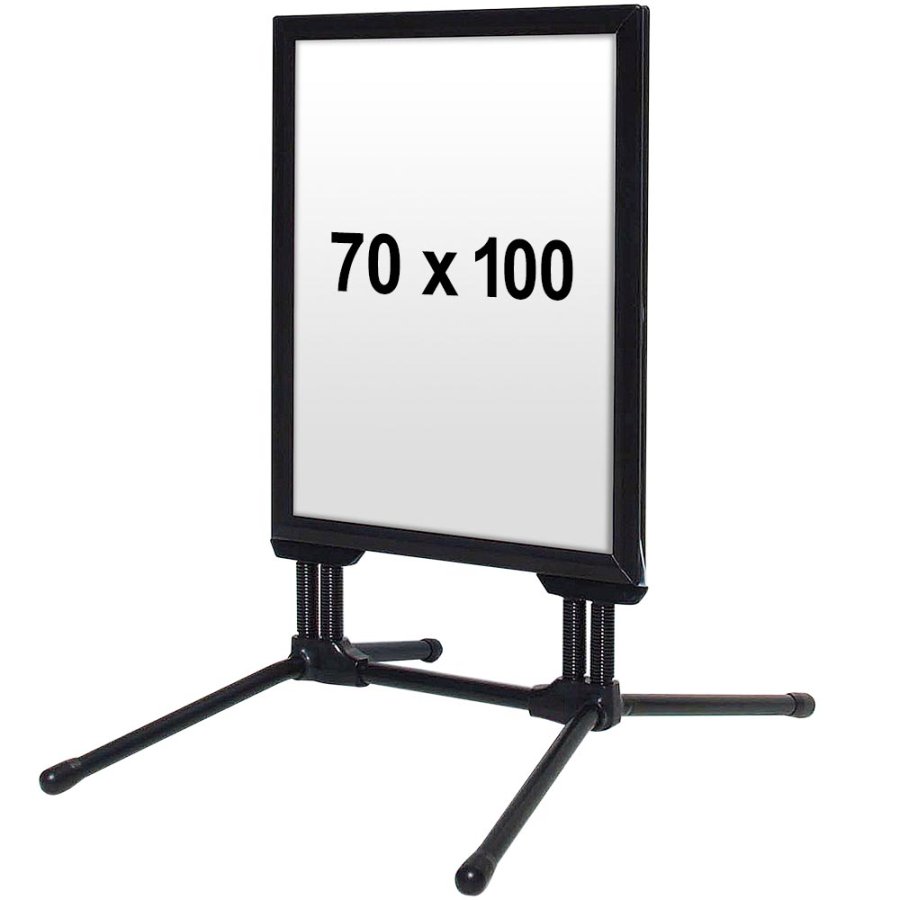 Wind-Line Budget Pavement Board, black, 70 x 100 cm