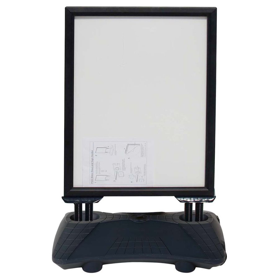 Wind-Sign Waterbase Budget Pavement Board, black, A1