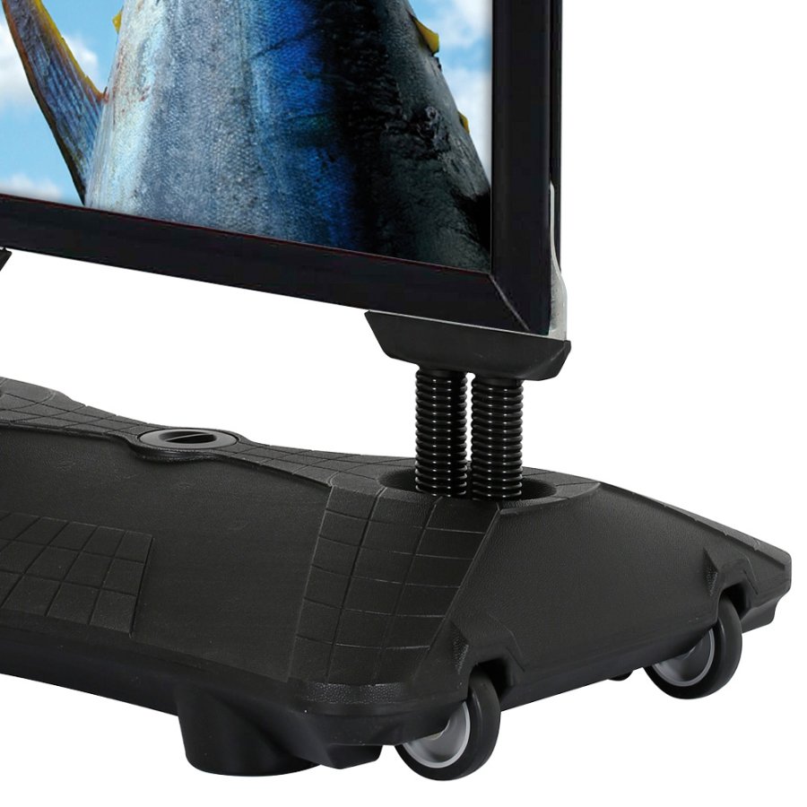 Wind-Sign Waterbase Budget Pavement Board, black, A0