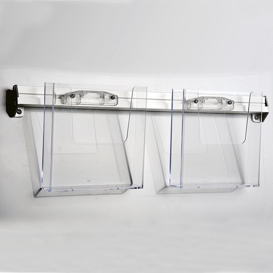 Wall Dispenser List, with 2 x A5 acrylic holders