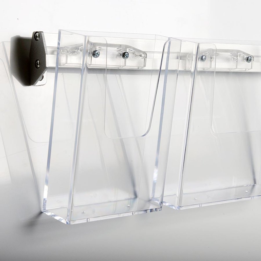 Wall Dispenser List, with 2 x A5 acrylic holders