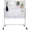 Whiteboard Pro: Enameled Swivel Board 150x120 cm on Mobile Stand #9