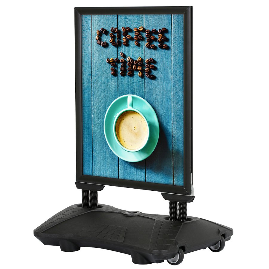 Wind-Pro Waterbase Pavement Board, black, 70 x 100 cm