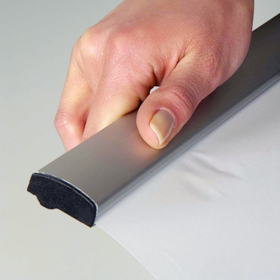 Banner-Line posterlist set, 50 cm, alu/silver