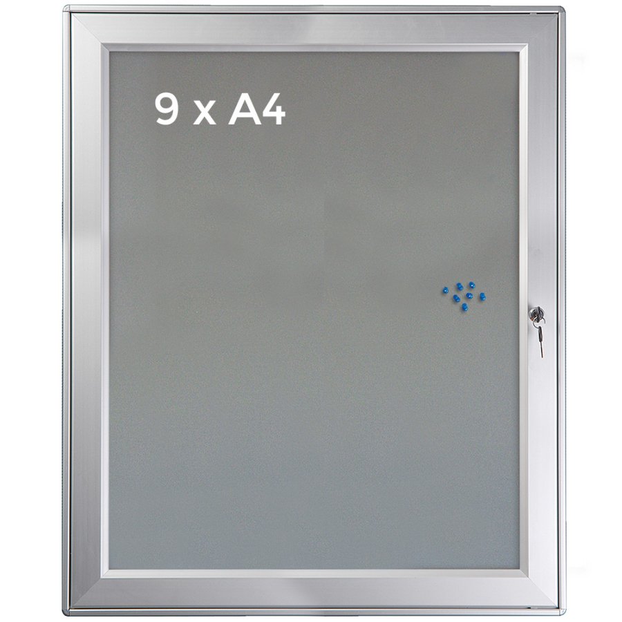 INFOBOX felt w/Lock 9xA4 Alu