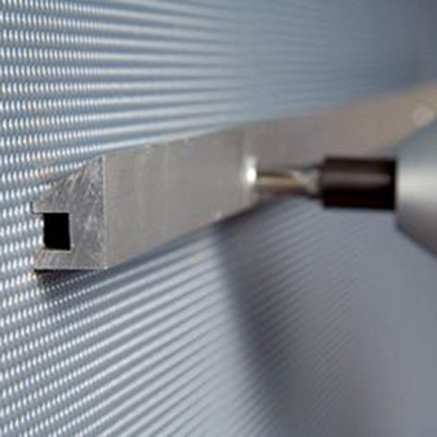 Infobox Magnetic, alu/silver, with lock, 4 x A4