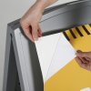 Compact Plast A-board, mini, grey #5