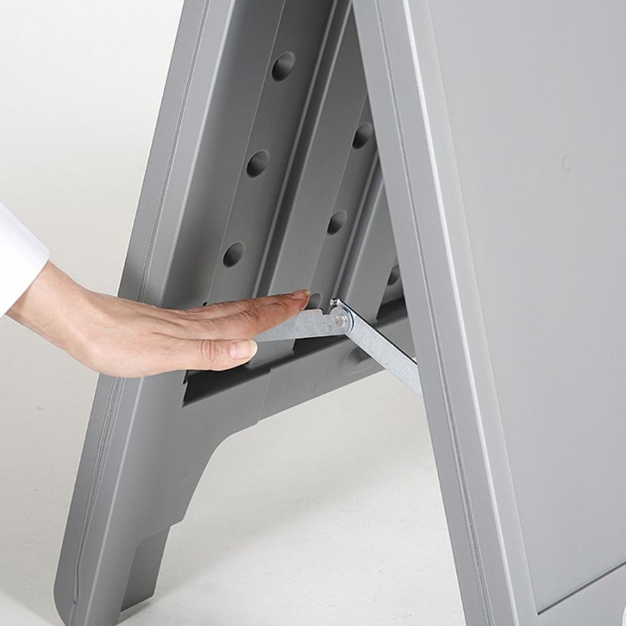 Compact Plast A-board, mini, grey