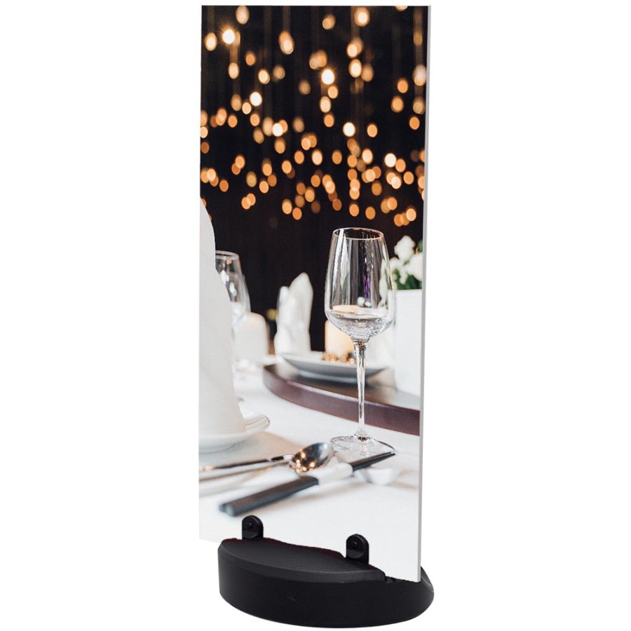 Panel Waterbase, black holder for plates