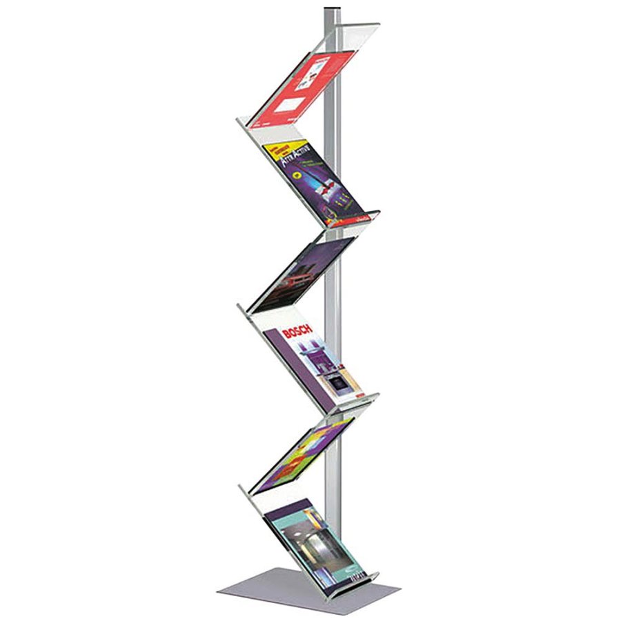 ZIG-ZAG Brochure Stand 6xA4