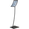 Infostand Curved Black Vertical/Horizontal  A4 #1